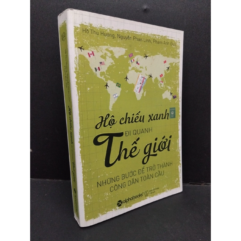 Hộ chiếu xanh đi quanh thế giới mới 80% ố nhẹ 2016 HCM1410 KỸ NĂNG 917605