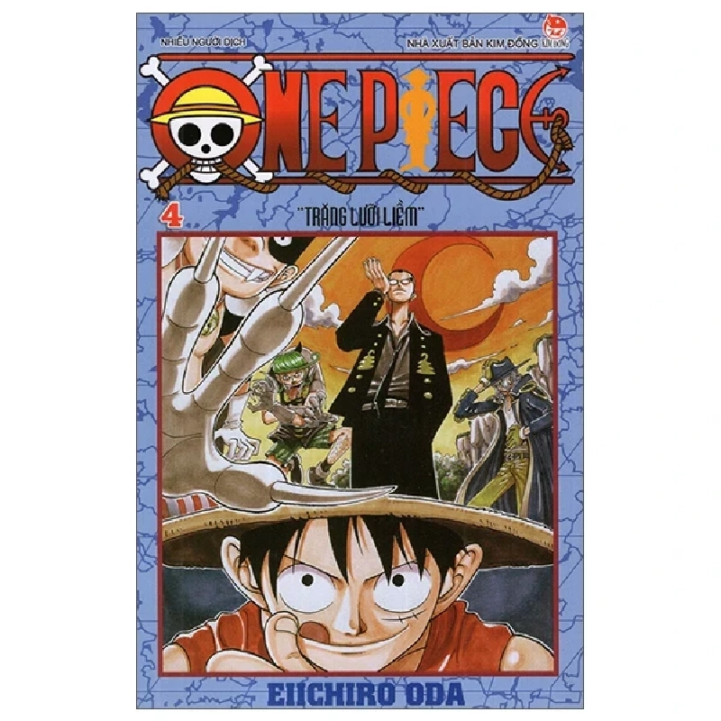One Piece - Tập 4: Trăng Lưỡi Liềm - Eiichiro Oda (Mới 100%) Truyện tranh, NXB Kim Đồng - SÁCH ĐẠI HỌC 486947