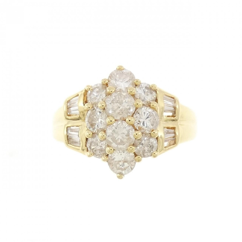 Nhẫn kim cương 750YG - Hàng hiệu Authentic 850961