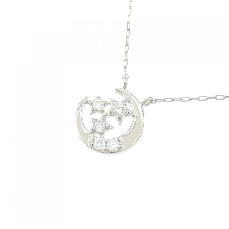 PT Sao × Mặt Trăng Dây Chuyền Kim Cương 0.06CT - Hàng hiệu Chính hãng 861570