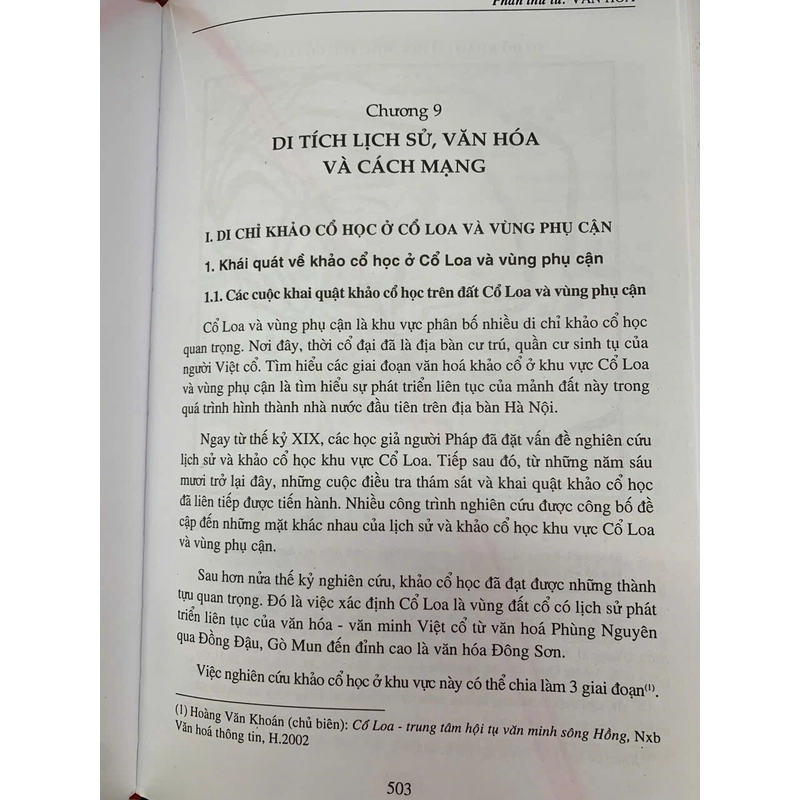ĐỊA CHÍ CỔ LOA - NGUYỄN QUANG NGỌC VÀ VŨ VĂN QUÂN (ĐỒNG CHỦ BIÊN) 541066