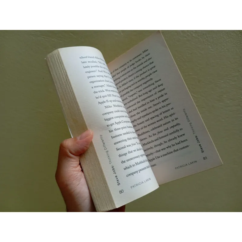 Steve Jobs, thinking different, english book, sách tiếng Anh  932608