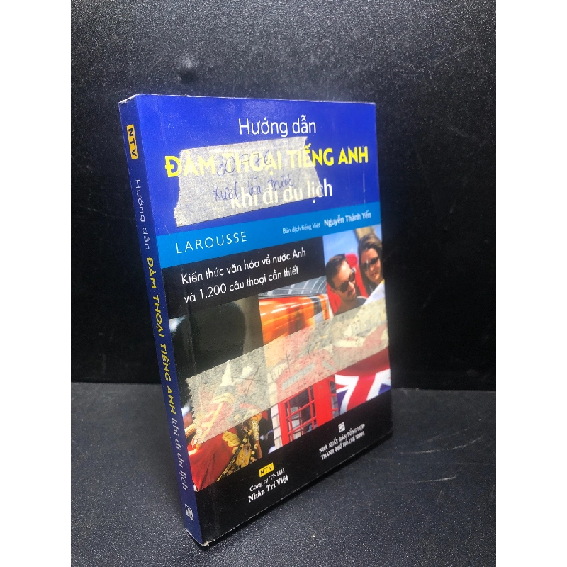 Hướng dẫn đàm thoại tiếng Anh khi đi du lịch năm 2020 mới 90% bẩn nhẹ HCM1212 436973