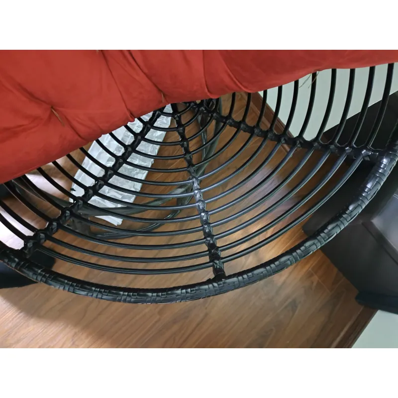 Ghế papasan 1m2 kèm gối decor nhà cửa khung mây nhựa chắc chắn 776859