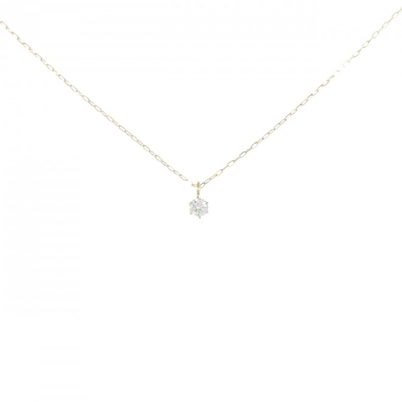 K18YG Solitaire Dây chuyền kim cương 0.05CT - Hàng hiệu Chính hãng 868616