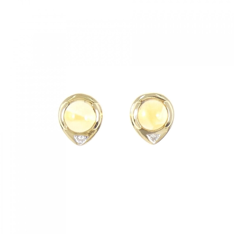 K18YG Citrine Bông tai - Hàng hiệu Chính hãng 867911
