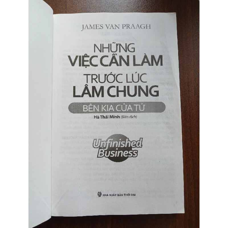 Những việc cần làm trước lúc lâm chung - James van Praagh 540049