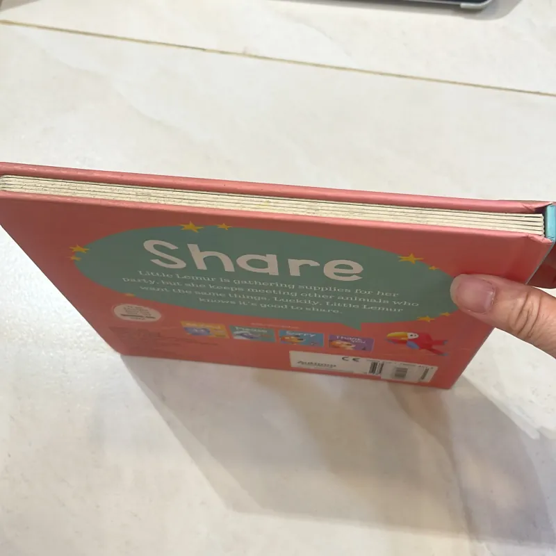 NGOẠI VĂN tiếng anh trẻ em : SHARE -  LIFE IS NICER when we share   1027871