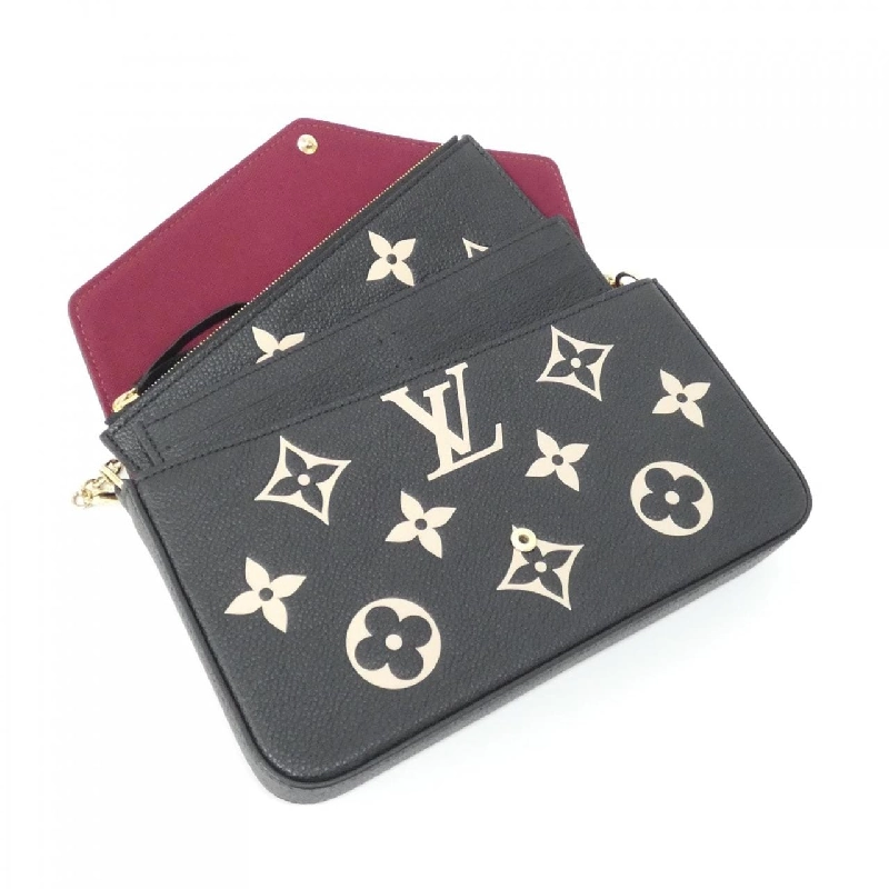 Túi xách vai Louis Vuitton Monogram Empreinte Bicolor Pochette Felicie M80482 - Hàng hiệu Chính hãng 801811