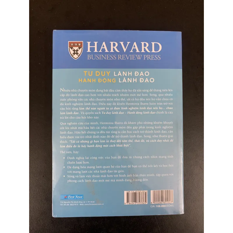 Tư duy lãnh đạo, hành động lãnh đạo - Herminia Ibarra - Phương Võ dịch 931734