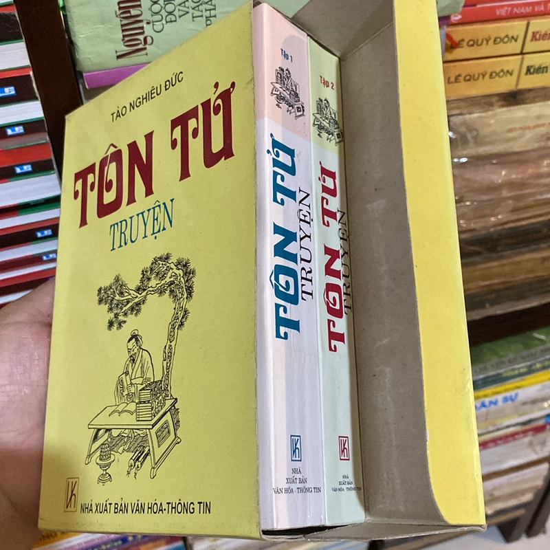 TÔN TỬ TRUYỆN, NGUYÊN HỘP 2 TẬP, XB NĂM 1999 508950