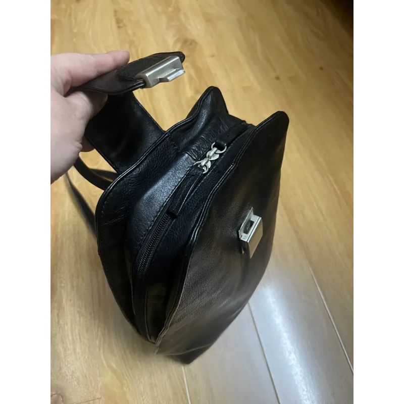 Balo nữ size 21*27*6 da thật 2hand 934201