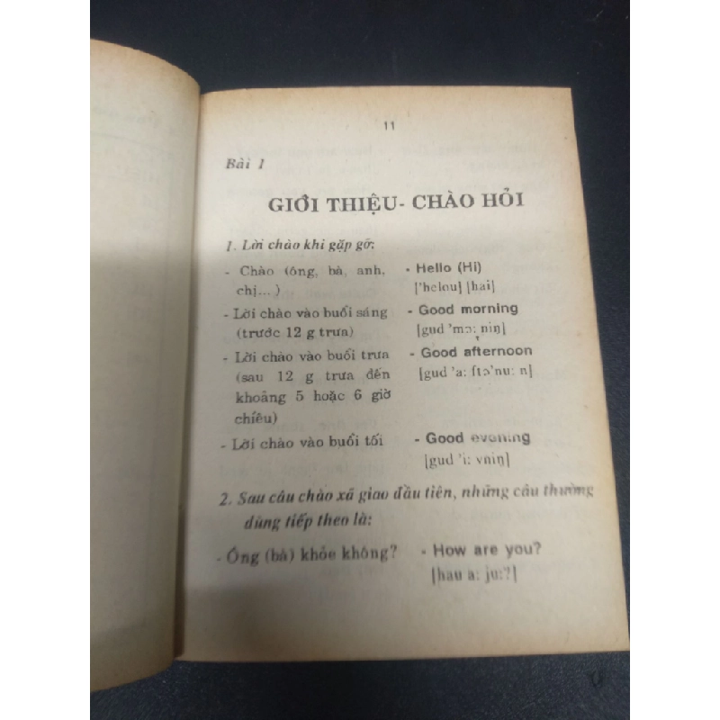 Tự học Đàm thoại tiếng anh Nguyễn Hữu Dự 1999 mới 80% ố vàng HCM0106 học ngoại ngữ 154881