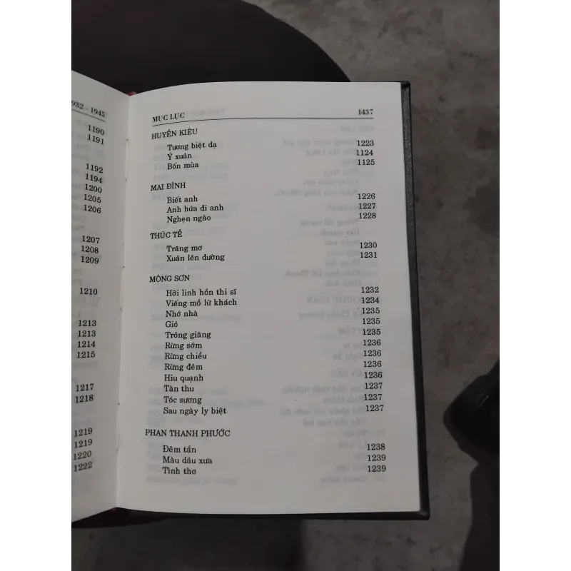 Thơ mới 1932 - 1945 tác giả và tác phẩm  994763