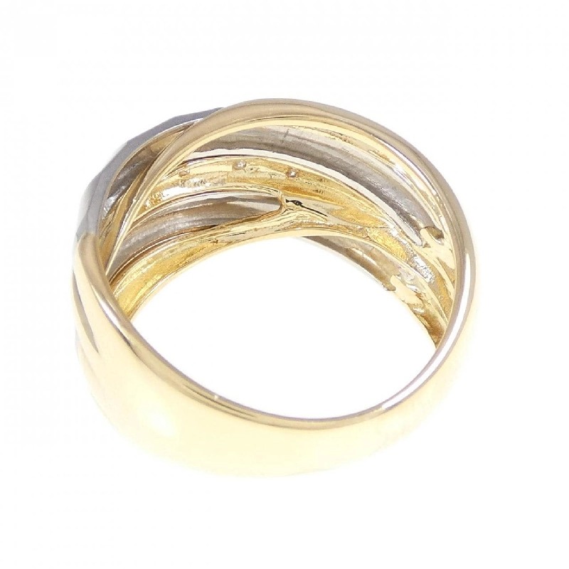 Nhẫn kim cương K18YG/PT 671554