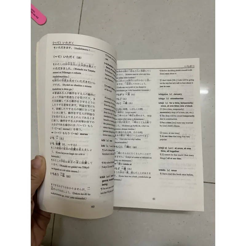 Basic japanese ENglish Dictionary  1001617