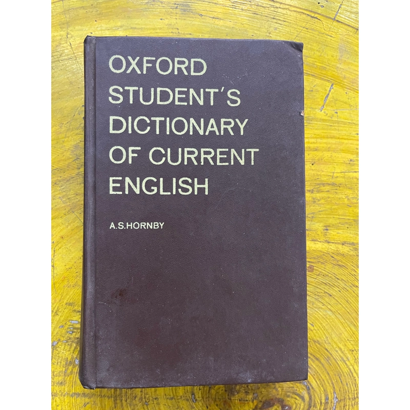 OXFORD STUDENT’S DICTIONARY OF CURRENT ENGLISH- A.S. HORNBY 530305