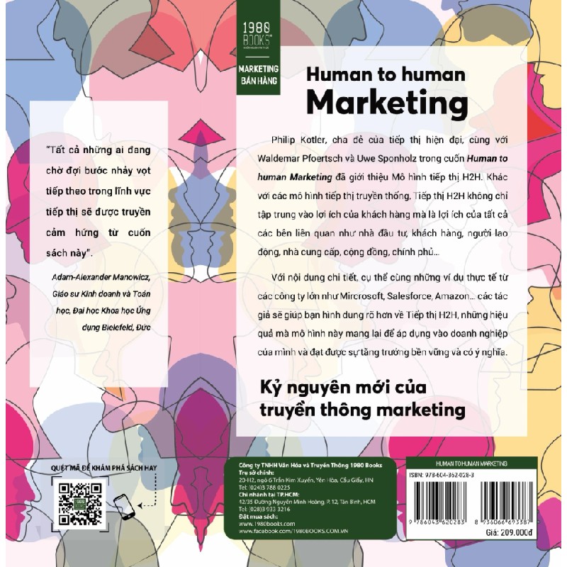 Human To Human Marketing - Kỷ Nguyên Mới Của Truyền Thông Marketing - Philip Kotler, Waldemar Pfoertsch, Uwe Sponholz 192626