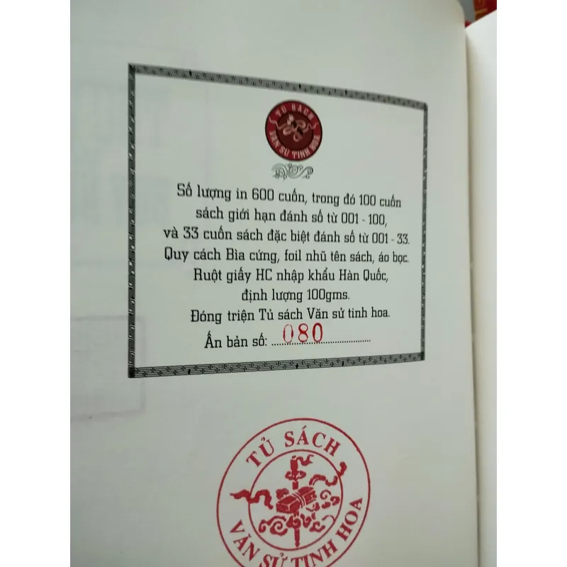 VÀNG SON TẾT ĐỂ VƯƠNG (S100, BẢN SỐ 080) 936549