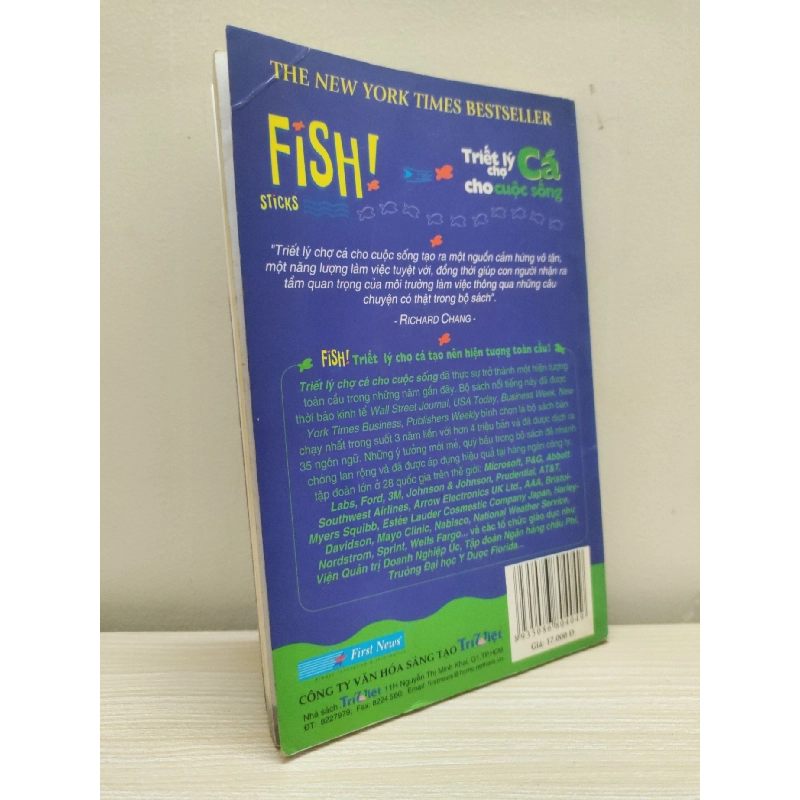 [Phiên Chợ Sách Cũ] Fish! Triết Lý Chợ Cá Cho Cuộc Sống - Tập 3 (2005) - Stephen C. Lundin, John Christensen, Harry Paul S2101 799818