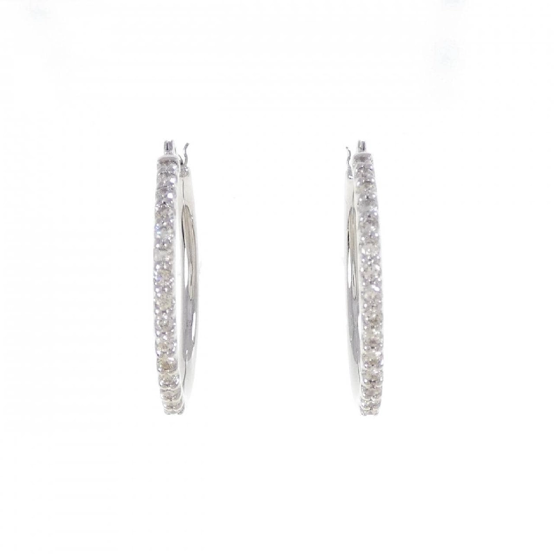 K18WG Bông tai kim cương 0.50CT - Hàng hiệu Chính hãng 875246