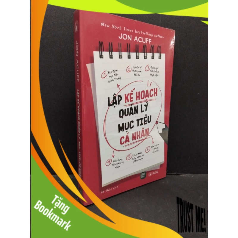 (TẶNG BOOKMARK) Lập kế hoạch quản lý mục tiêu cá nhân Jon Acuff mới 100% RBK.ASB2310 946797