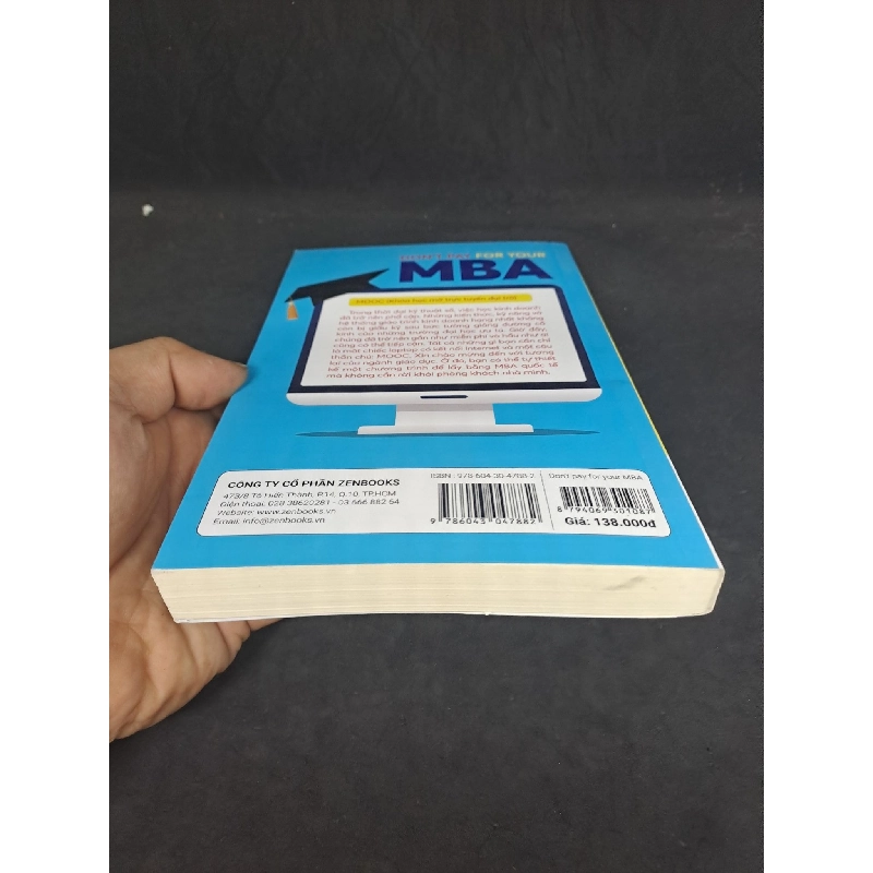 Don't Pay for your MBA học MBA theo cách của bạn mới 90% HCM1508 912051