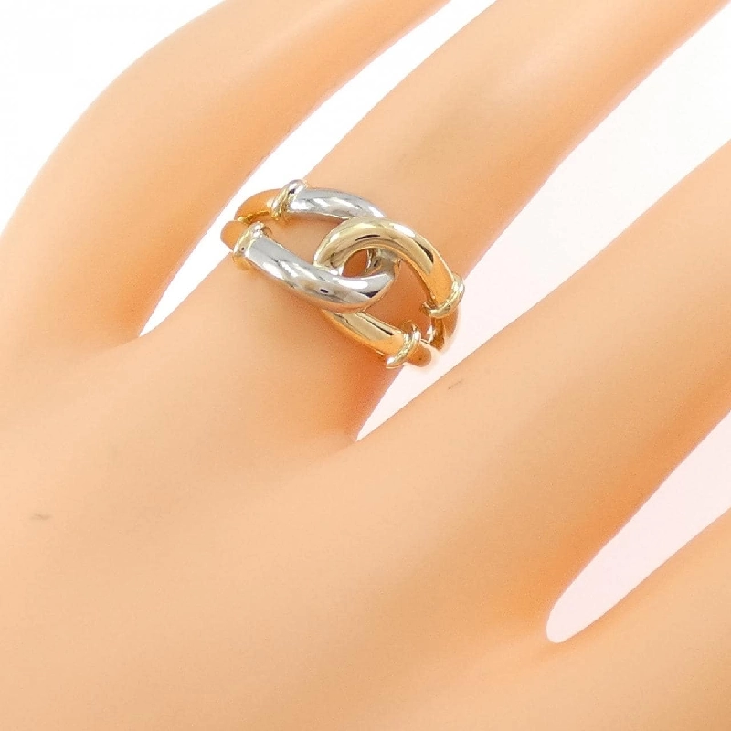 Nhẫn K18YG/PT900 - Hàng hiệu Authentic 849491