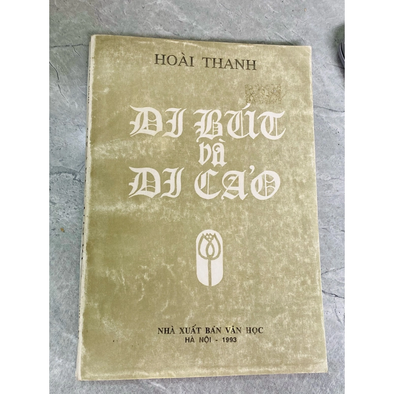 DI BÚT VÀ DI CẢO - HOÀI THANH 309003