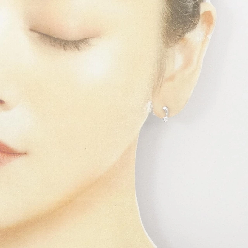 K18WG Bông tai kim cương - Hàng hiệu Authentic 875281