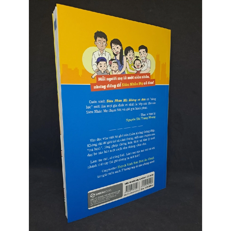 Siêu nhân mẹ không cô đơn Nguyễn Thắm 2018 sách màu mới 90% HPB.HCM1508 35274