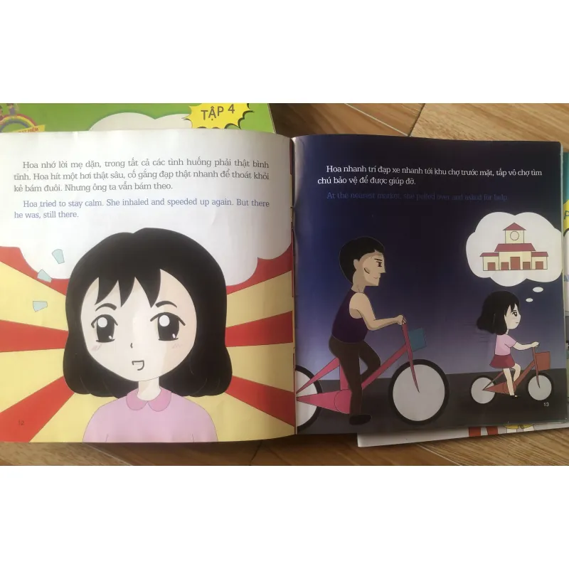 Full bộ 7c Kỹ năng thoát hiểm cho bé 1004091