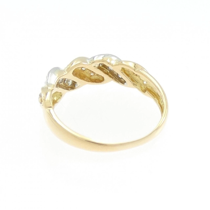 Nhẫn kim cương K18YG/PT900 0.20CT - Hàng hiệu Chính hãng 848812