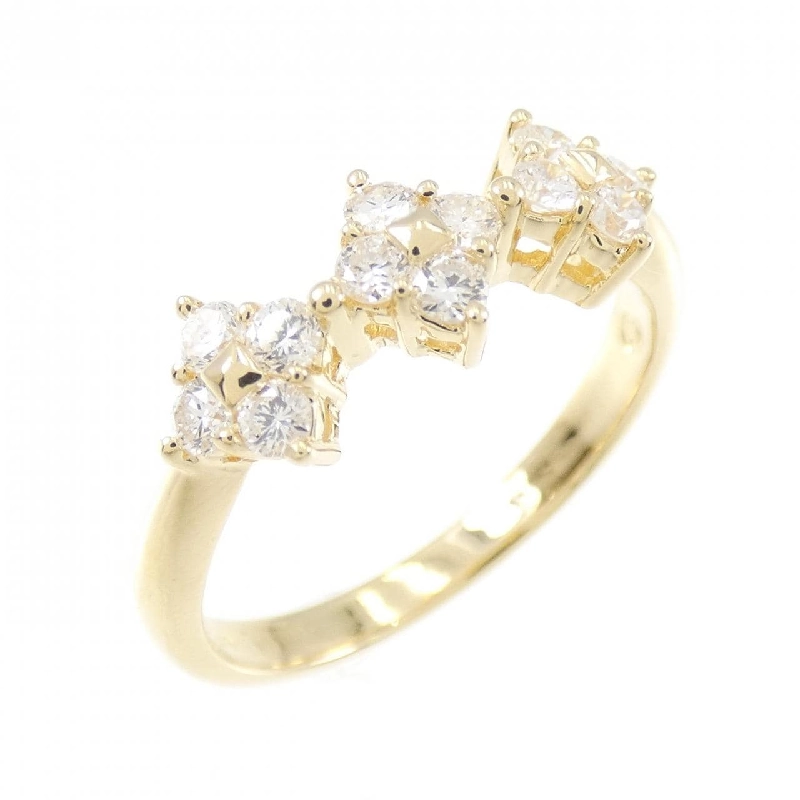 Nhẫn kim cương 750YG 671066