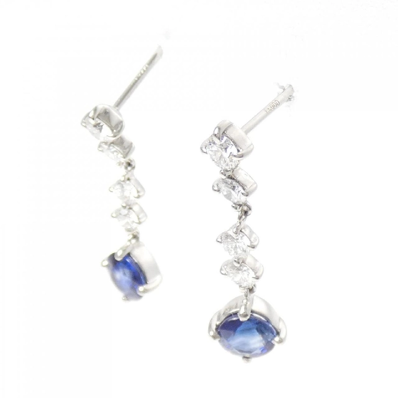 PT900 Bông tai Sapphire 1.16CT - Hàng hiệu Chính hãng 868912