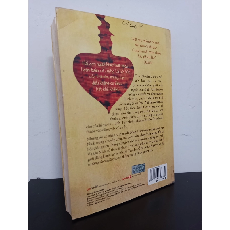 Tủ Sách Văn Học Mỹ - Bạn Cùng Giường Trái Tính (2012) - Jennifer Crusie Mới 80% (ố vàng) HCM.ASB2103 340938