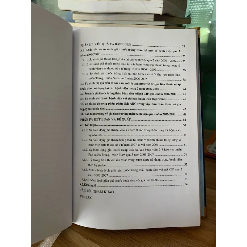 khảo sát là thuốc qua kết quả đấu thầu tại 1 số bệnh viện giai đoạn 2006-2007 717599