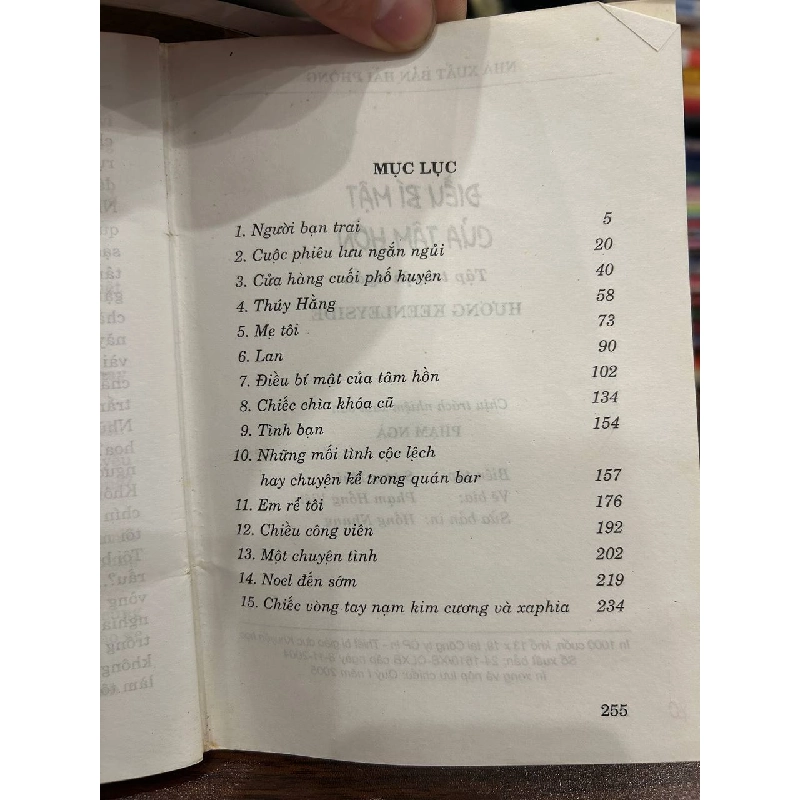 Điều Bí Mật Của Tâm Hồn - Hương Keenleyside 930729