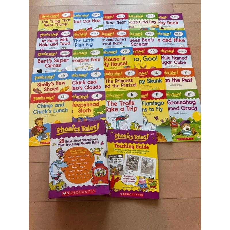 Bộ sách Phonics tales (25 cuốn tiếng Anh kèm audio) 552081