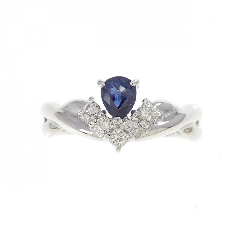 Nhẫn Sapphire PT900 0.36CT - Hàng hiệu Chính hãng 852016
