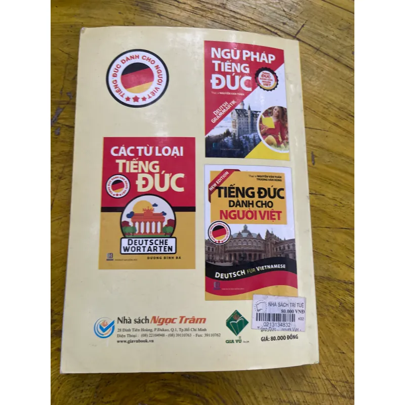 COMBO SÁCH TIẾNG ĐỨC DÀNH CHO NGƯỜI VIỆT- NGỮ PHÁP- TỪ ĐIỂN 731934