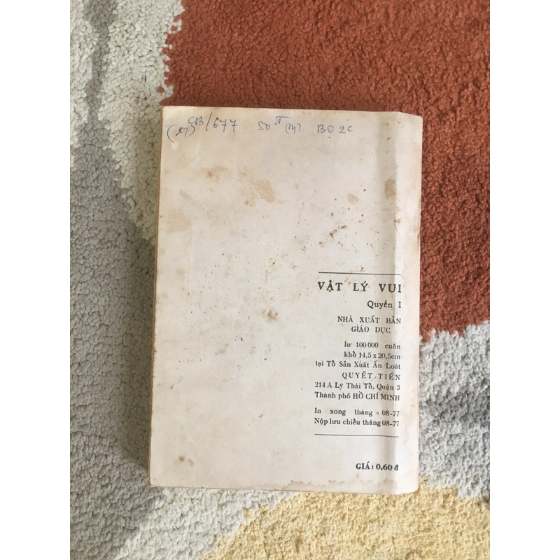 Vật Lý Vui ( trọn bộ 2 tập) - Yakov Perelman (NXB Giáo Dục 1977) 224062