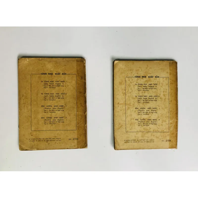 RÈN LUYỆN ANH NGỮ – Tập 1 & 2 năm 1960 718094