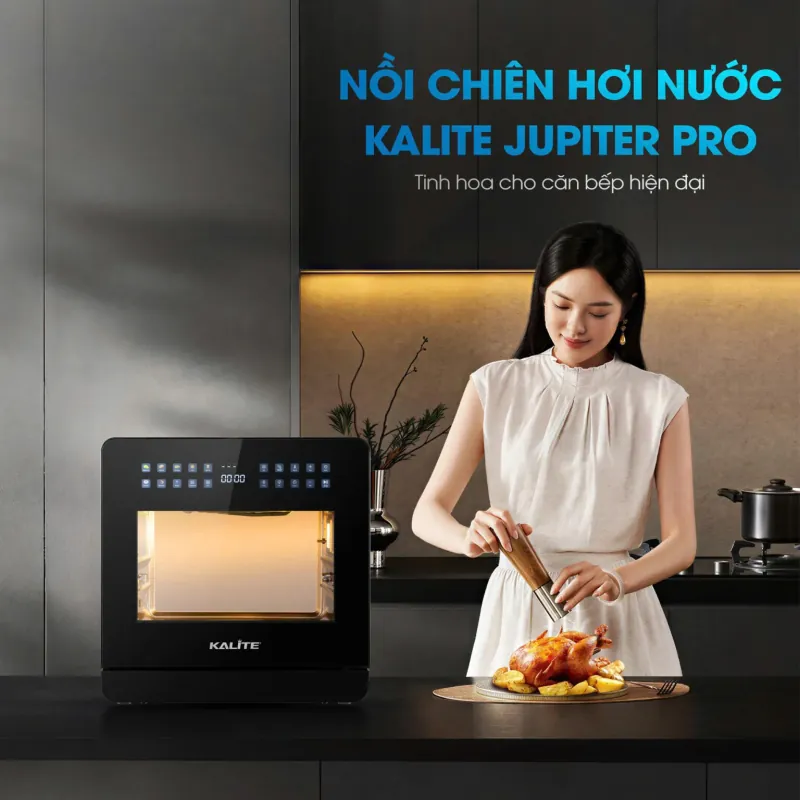 Kalite Jupiter Pro – Nồi chiên hơi nước thế hệ mới dung tích lớn 18 792892