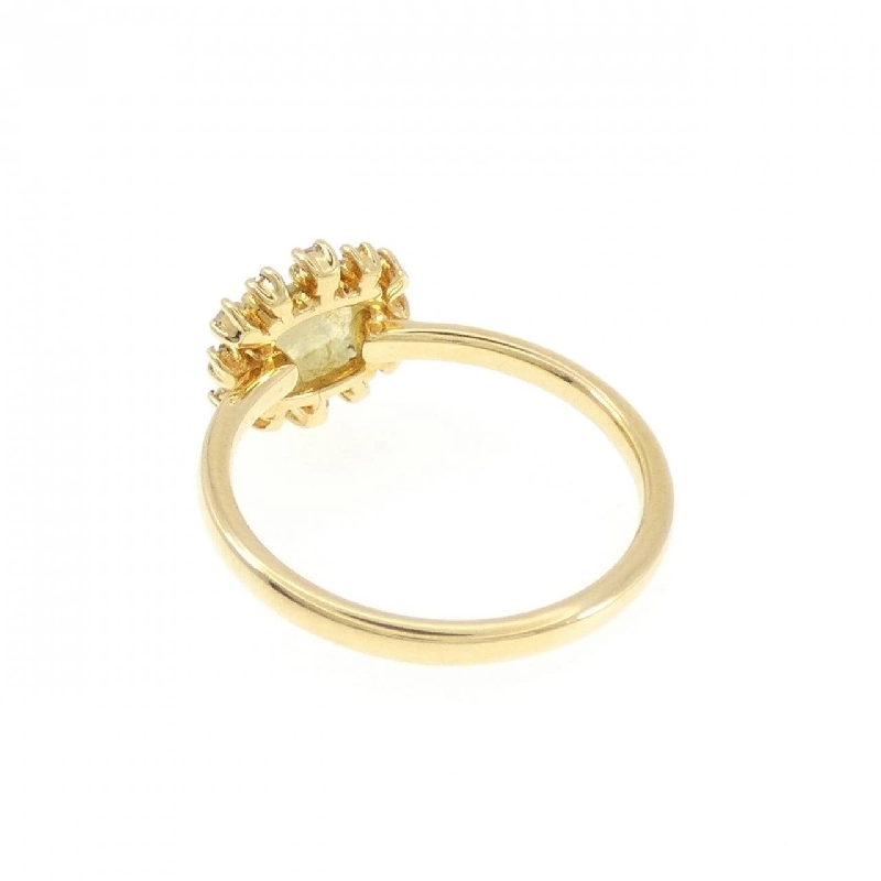 【Sản phẩm mới】Nhẫn kim cương K18YG 0.74CT 672097