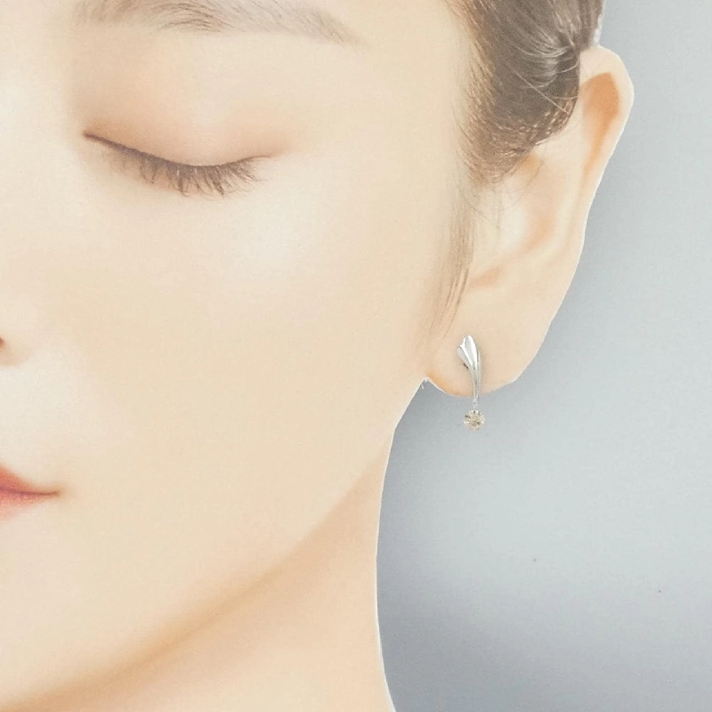 K18WG Bông tai kim cương 0.40CT - Hàng hiệu Chính hãng 874274