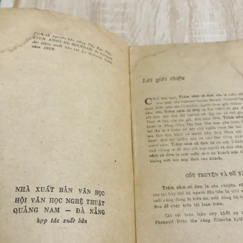 TRĂM NĂM CÔ ĐƠN  931999