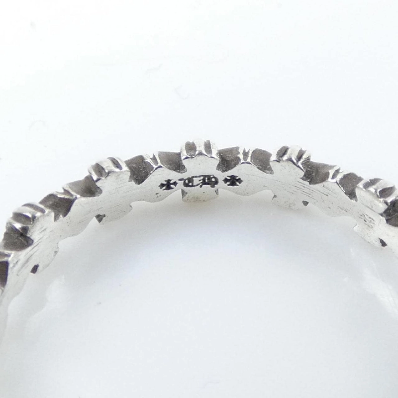 Nhẫn CHROME HEARTS TINY E CH PLS BAND 207192003SLV - Hàng hiệu Chính hãng 901146