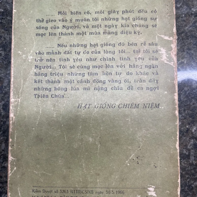 Hạt giống chiêm niệm Thomas Merton xb 1966 732523