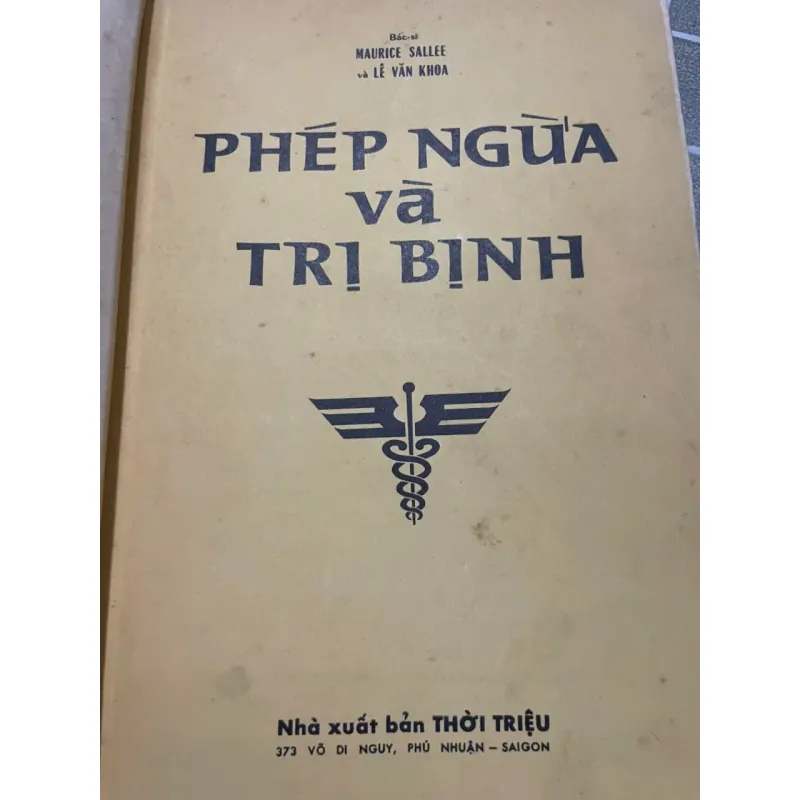 PHÉP NGỪA VÀ TRỊ BỊNH - SÁCH Y TRƯỚC 75 572899